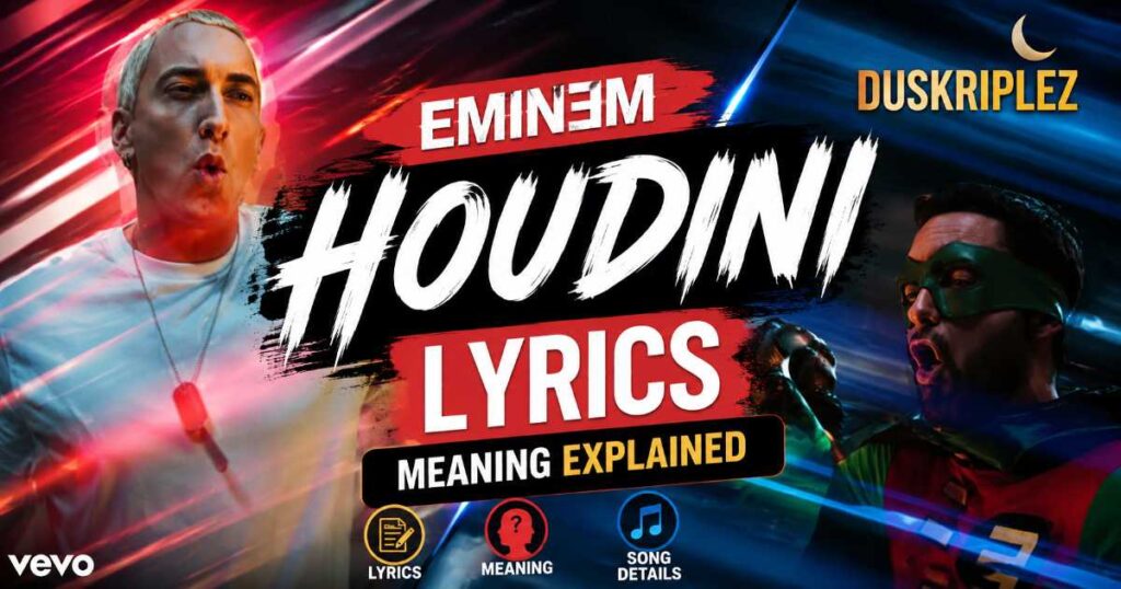 Detail About Houdini Lyrics