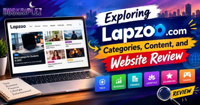 Exploring Lapzoo.com: Categories, Content, and Website Review