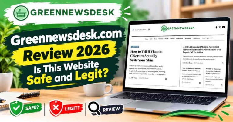 Greennewsdesk com Review 2026: Is This Website Safe and Legit?