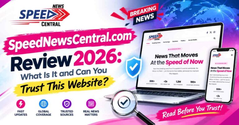 SpeedNewsCentral com Review 2026: What Is It and Can You Trust This Website?